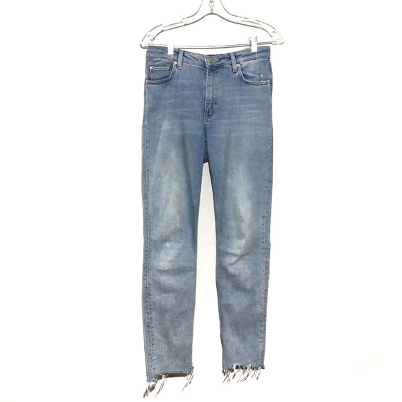 & Other Stories Denim - & Other Stories  High Rise Raw Hem Jeans Size 29